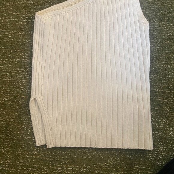 Wilfred Knit Canto One Shoulder Top - Wool & Cotton - Picture 3 of 5